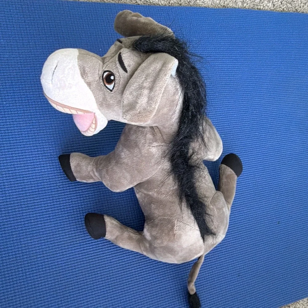 Beverly Hills Teddy Bear Co Shrek Donkey Stuffed Animal Washable 2004 MPN